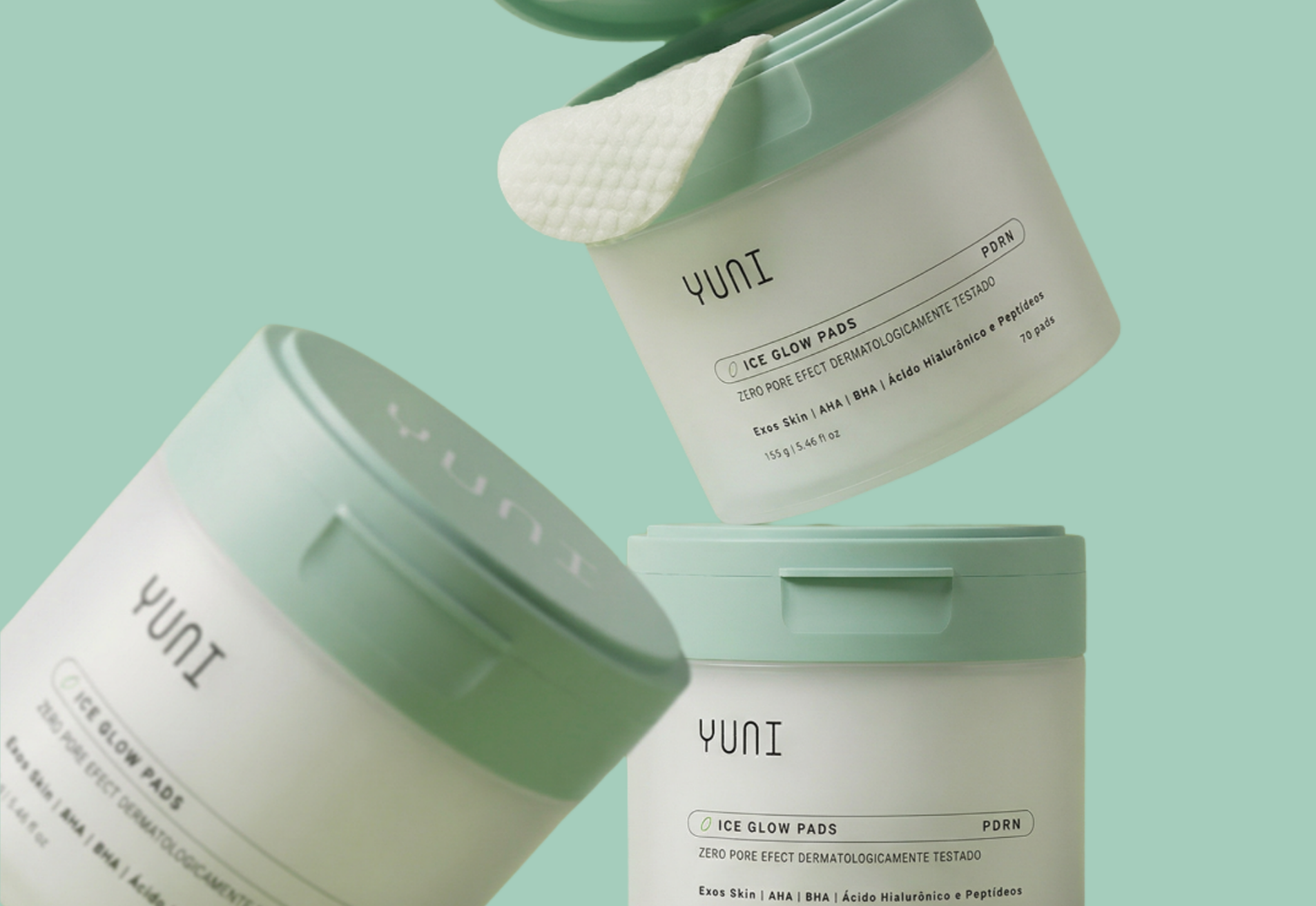 Potes dos Ice Glow Pads YUNI